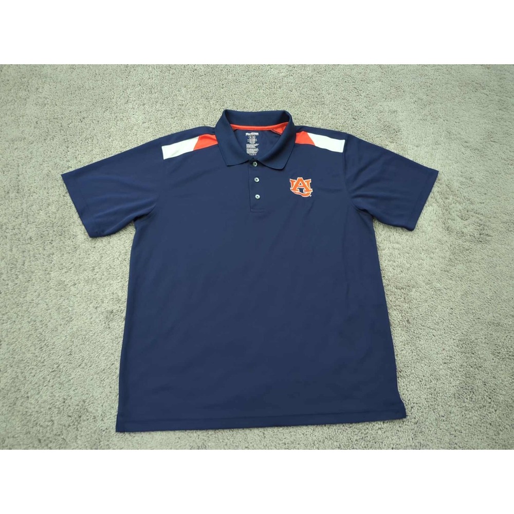 Auburn Tigers Polo Shirt Mens‎ XL Short Sleeve NCAA ProEdge by Knights Apparel
